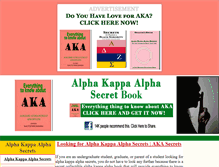 Tablet Screenshot of alphakappaalphasecrets.com